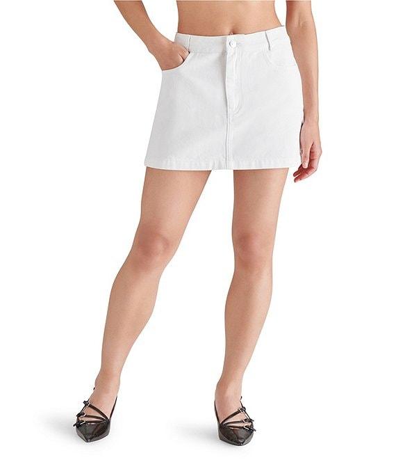 Steve Madden Abaco Denim Mini Skirt Product Image