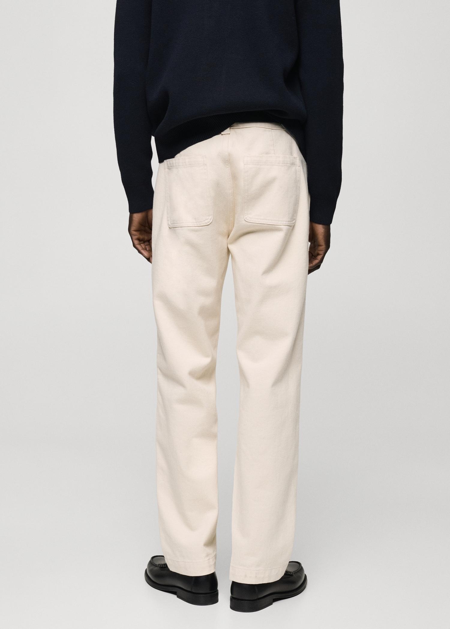 Regular fit cotton jeans - Men | MANGO USA Product Image