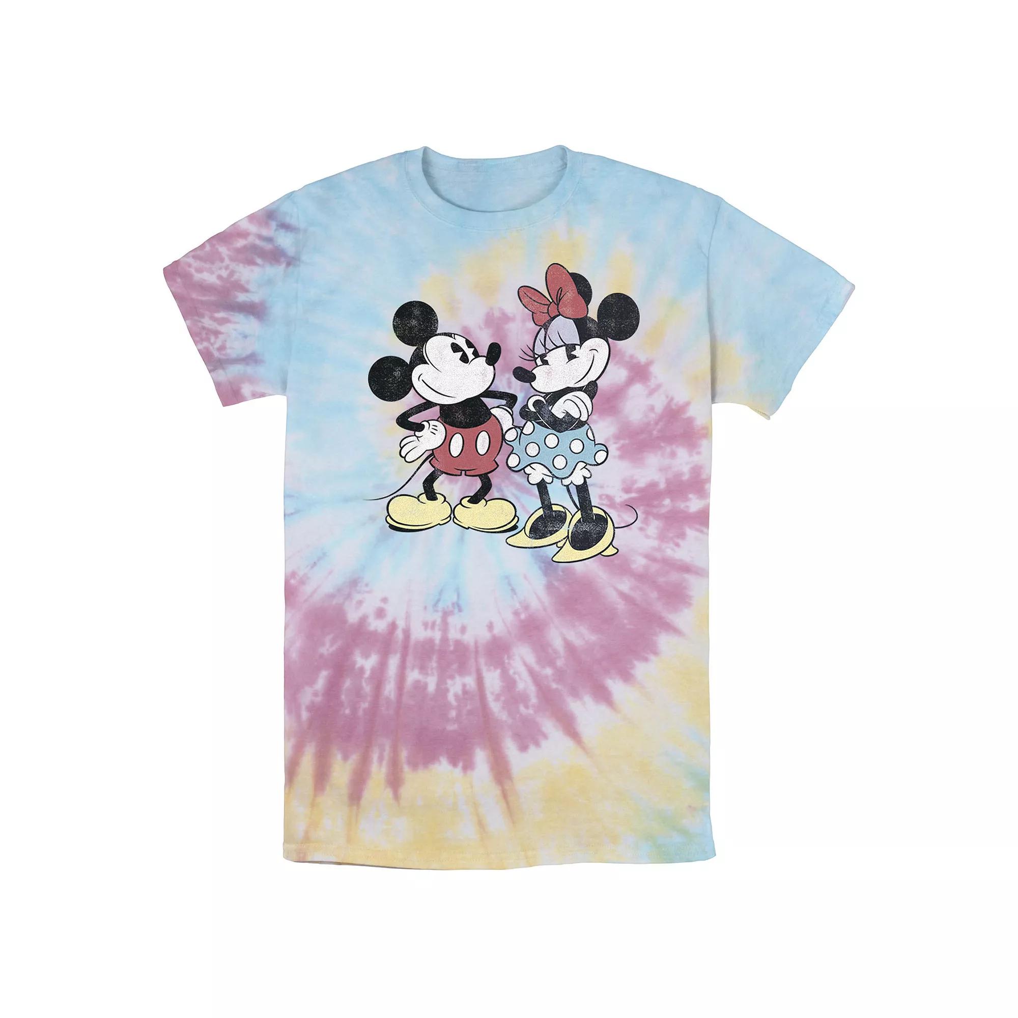 Disney's Mickey & Minnie Mouse Retro Friends Wash Tee, Men's,  Product Image