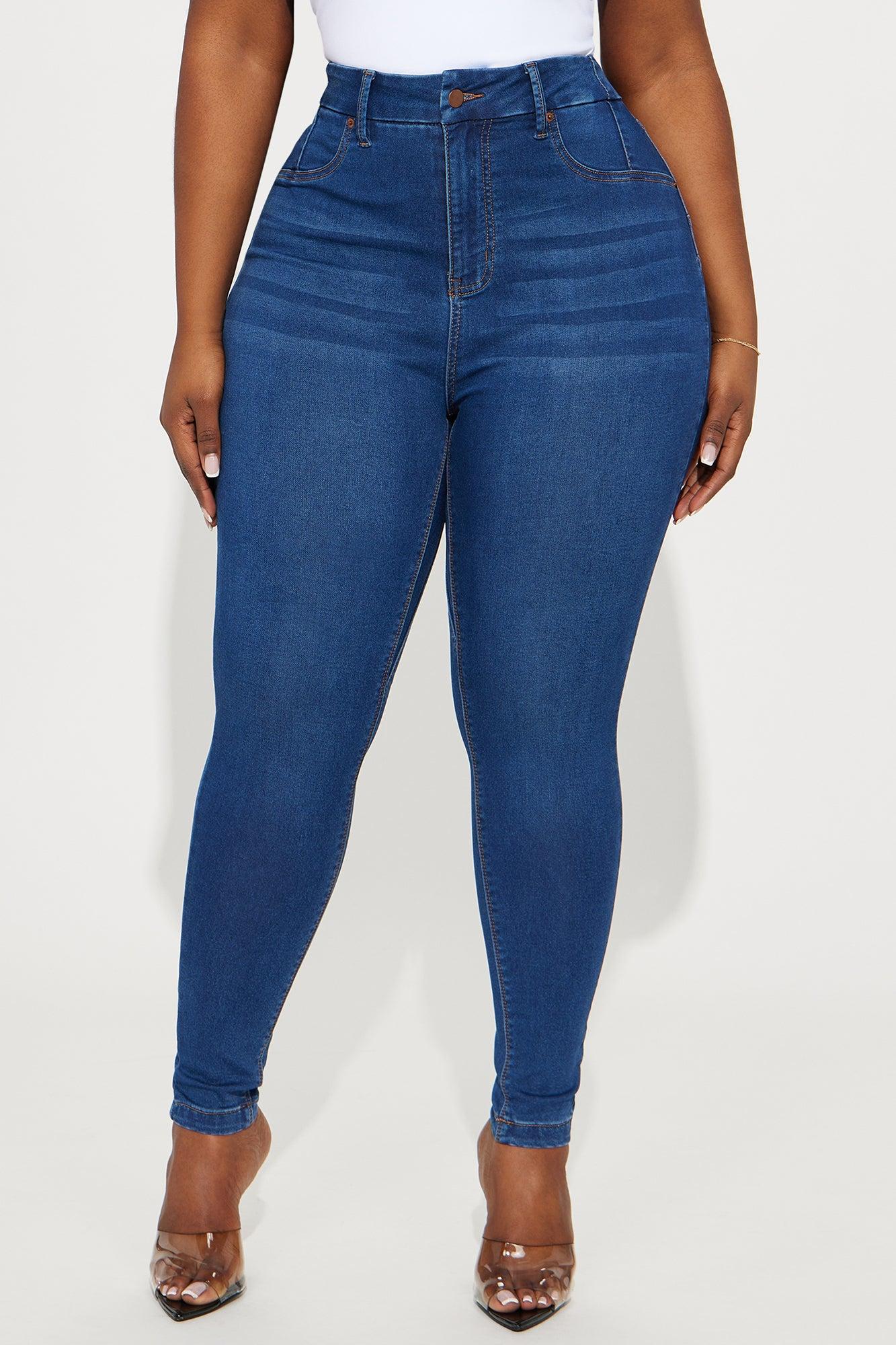 Can't Deny You Sculpting Skinny Jeans - Dark Wash Product Image