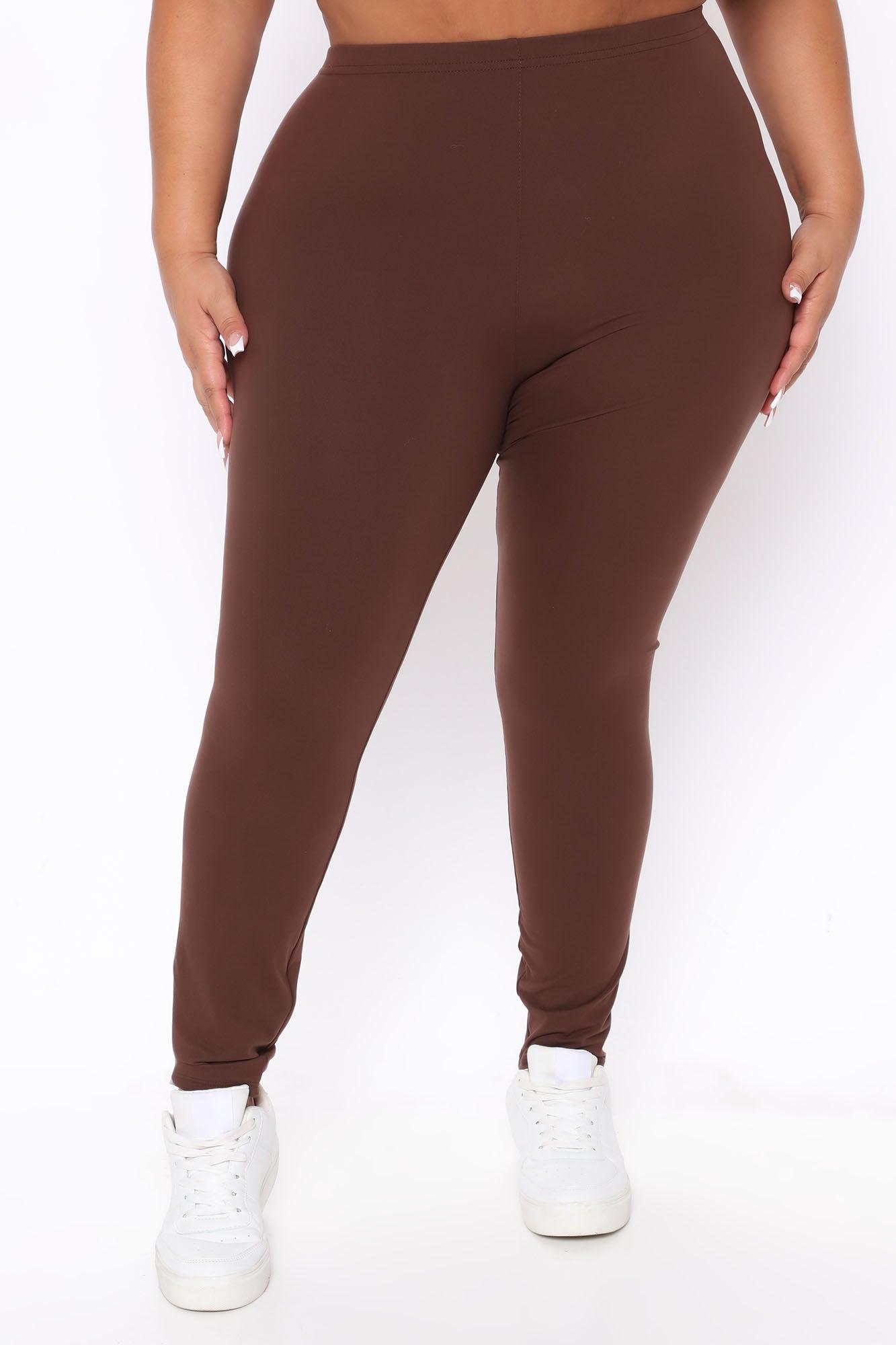 Almost Every Day Leggings - Chocolate Product Image