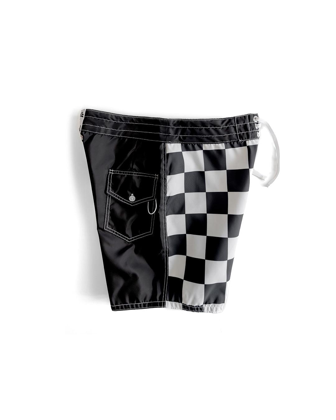 300 Boardshorts - Checkmate Black Male Product Image