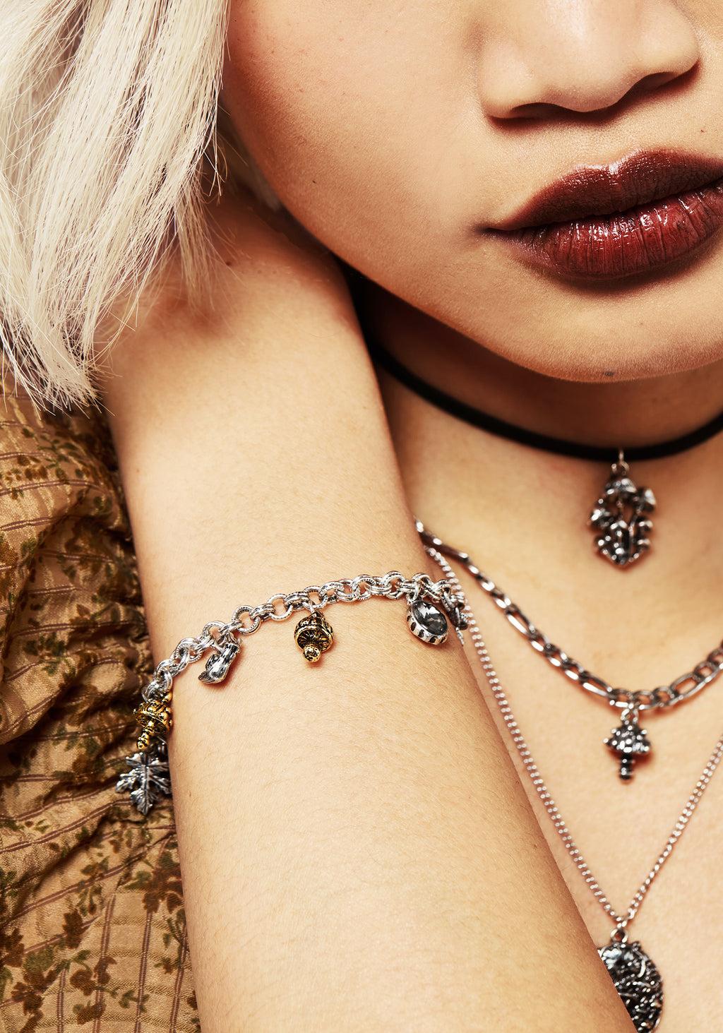 Zinnia Charm Bracelet Product Image