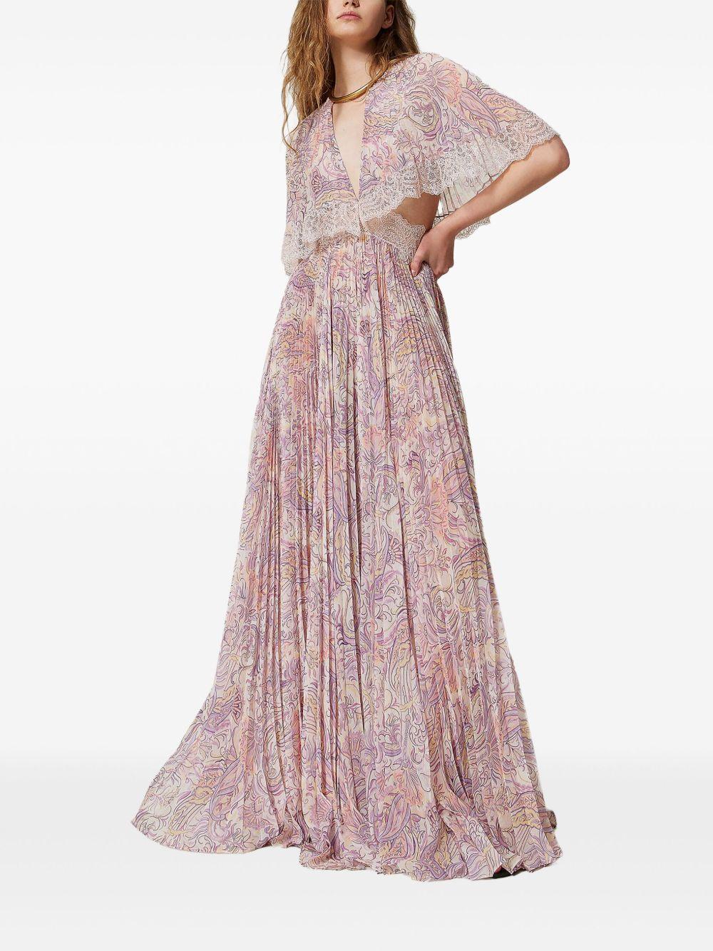 fully pleated dress Product Image