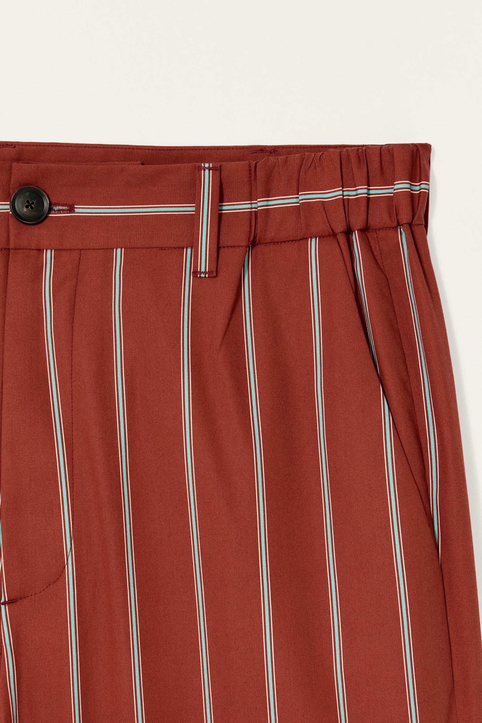LIMITED EDITION STRIPED RELAXED FIT PANTS Product Image