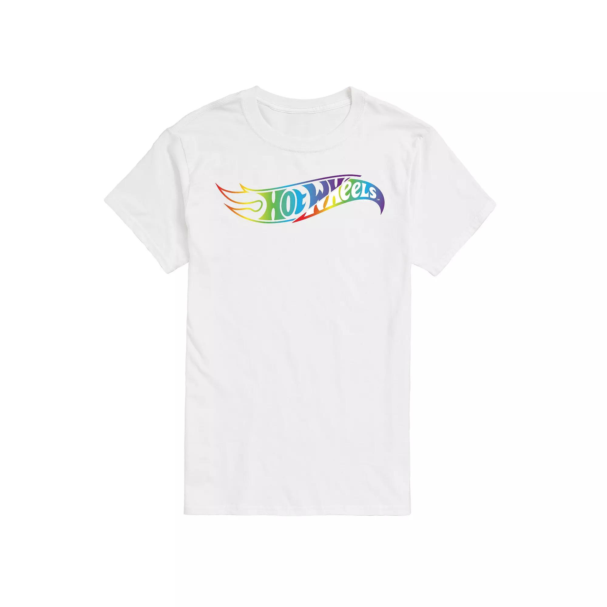 Big & Tall Hot Wheels Pride Wheels Graphic Tee, Men's,  Product Image