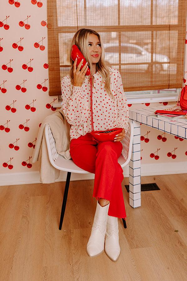 Heart On The Line Shift Top Product Image