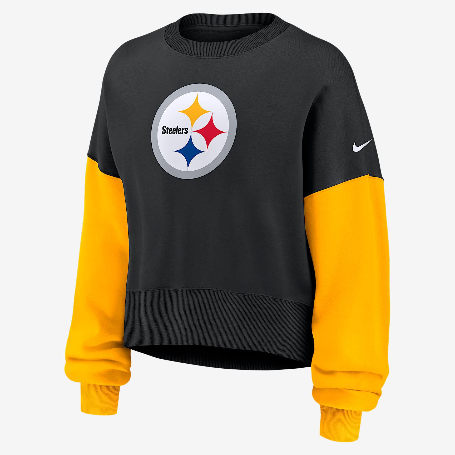 Pittsburgh Steelers Nike Womens NFL Pullover Crew | 01D7057Y7L-SD2 Product Image