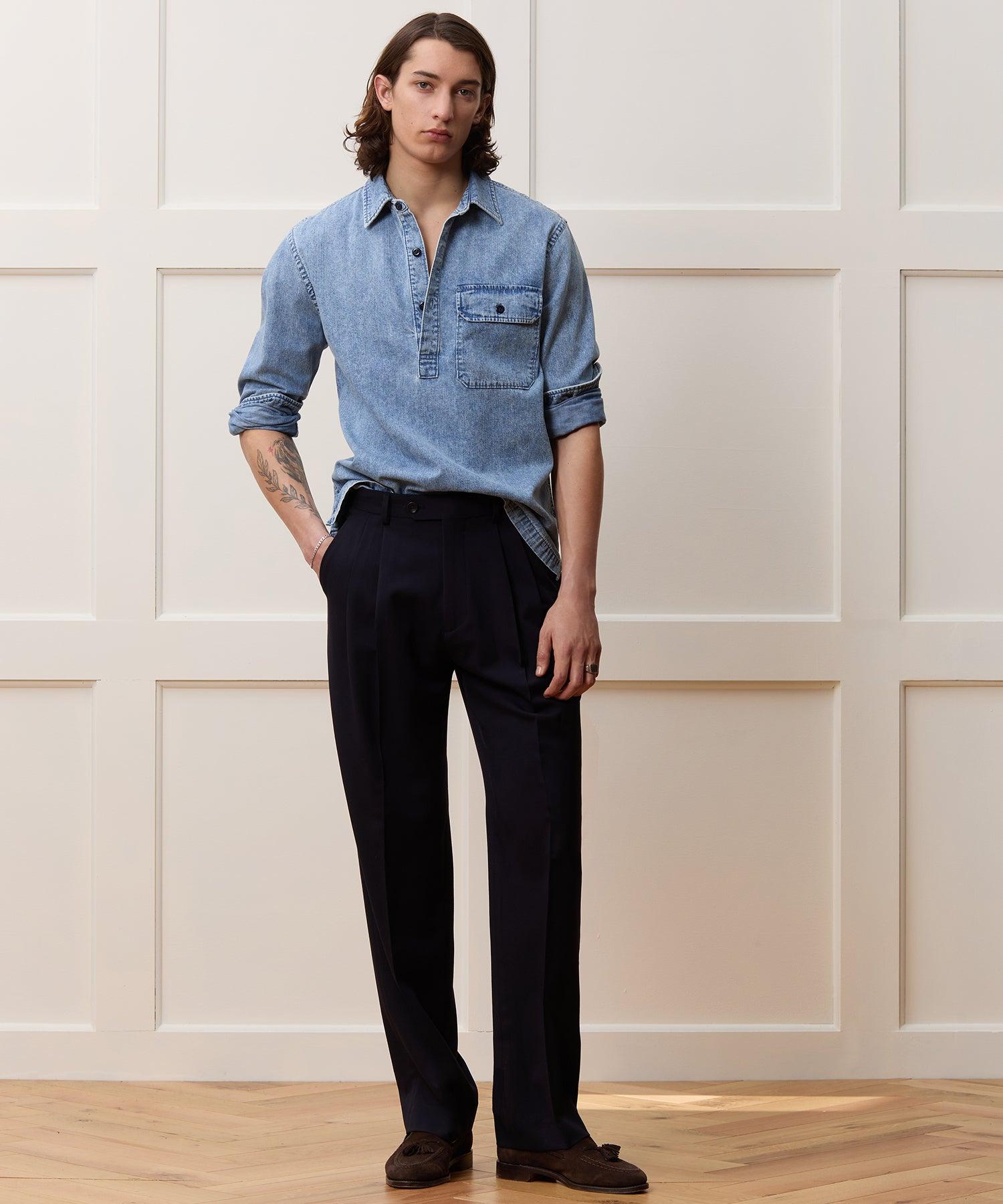 Denim Mariner Popover Shirt Product Image