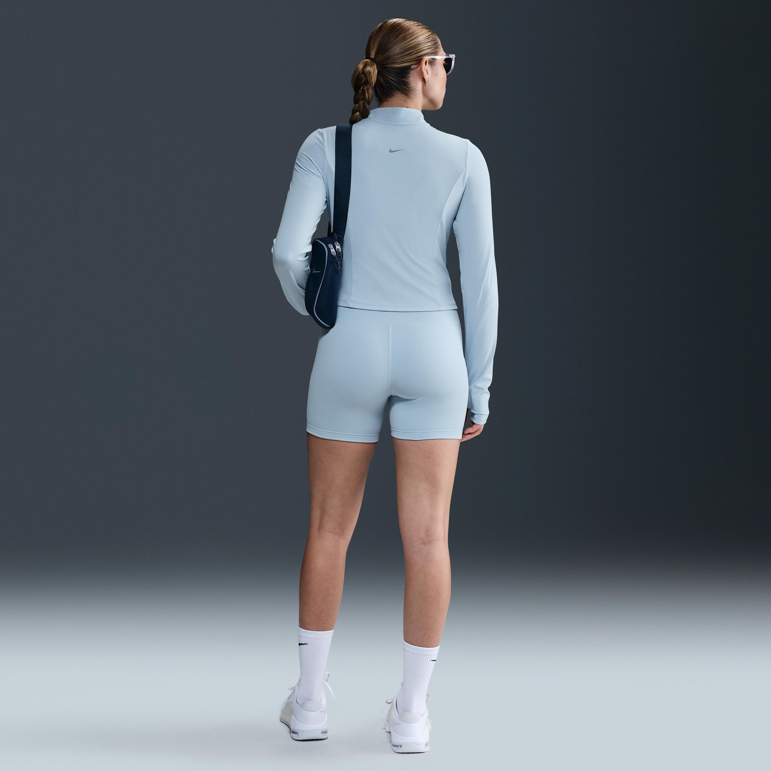 Nike Women's Zenvy Dri-FIT Full-Zip Long-Sleeve Top Product Image
