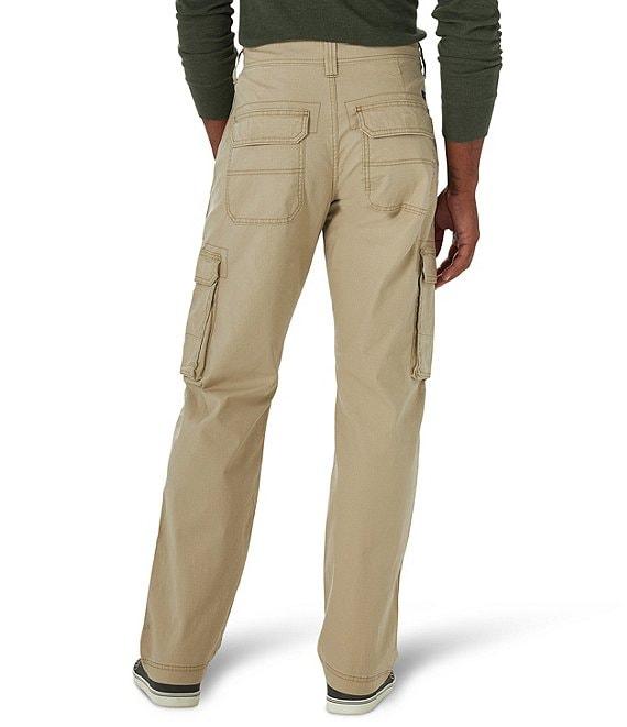Wrangler® Loose Fit Straight Leg Cargo Twill Pants Product Image