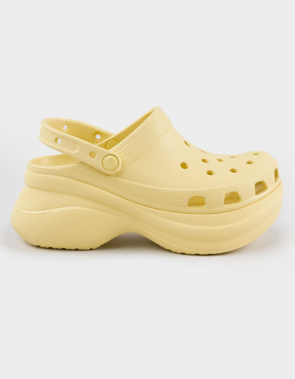 CROCS Bae Womens Platform Clogs - YELLOW Product Image