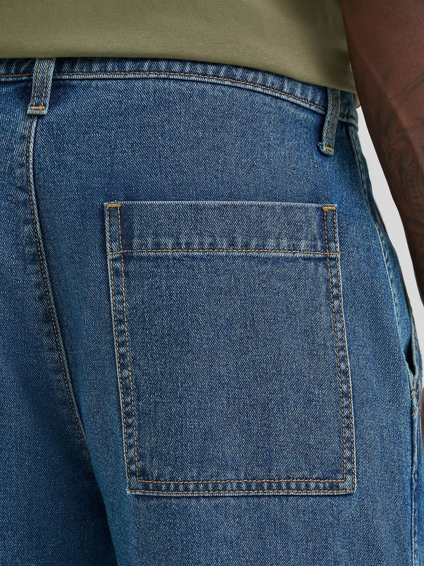 Men's Relaxed Denim Cargo Short in Vintage Tint Product Image