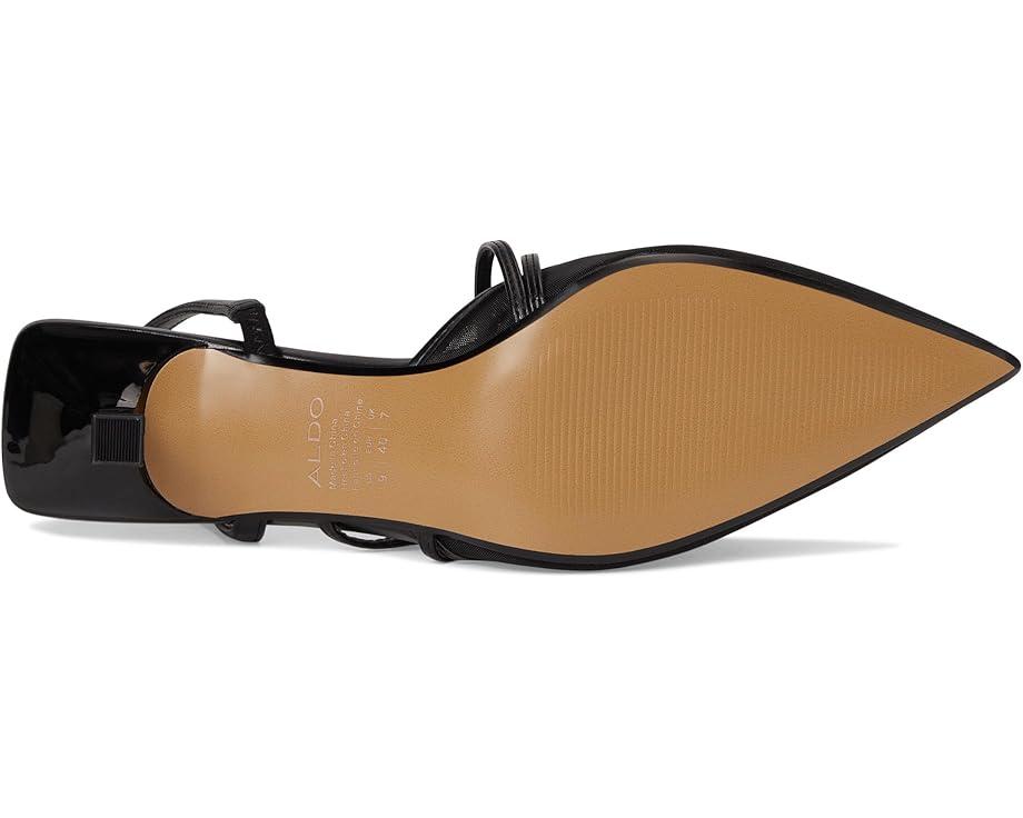 Khloe Pointed Toe Slingback Kitten Heel Product Image