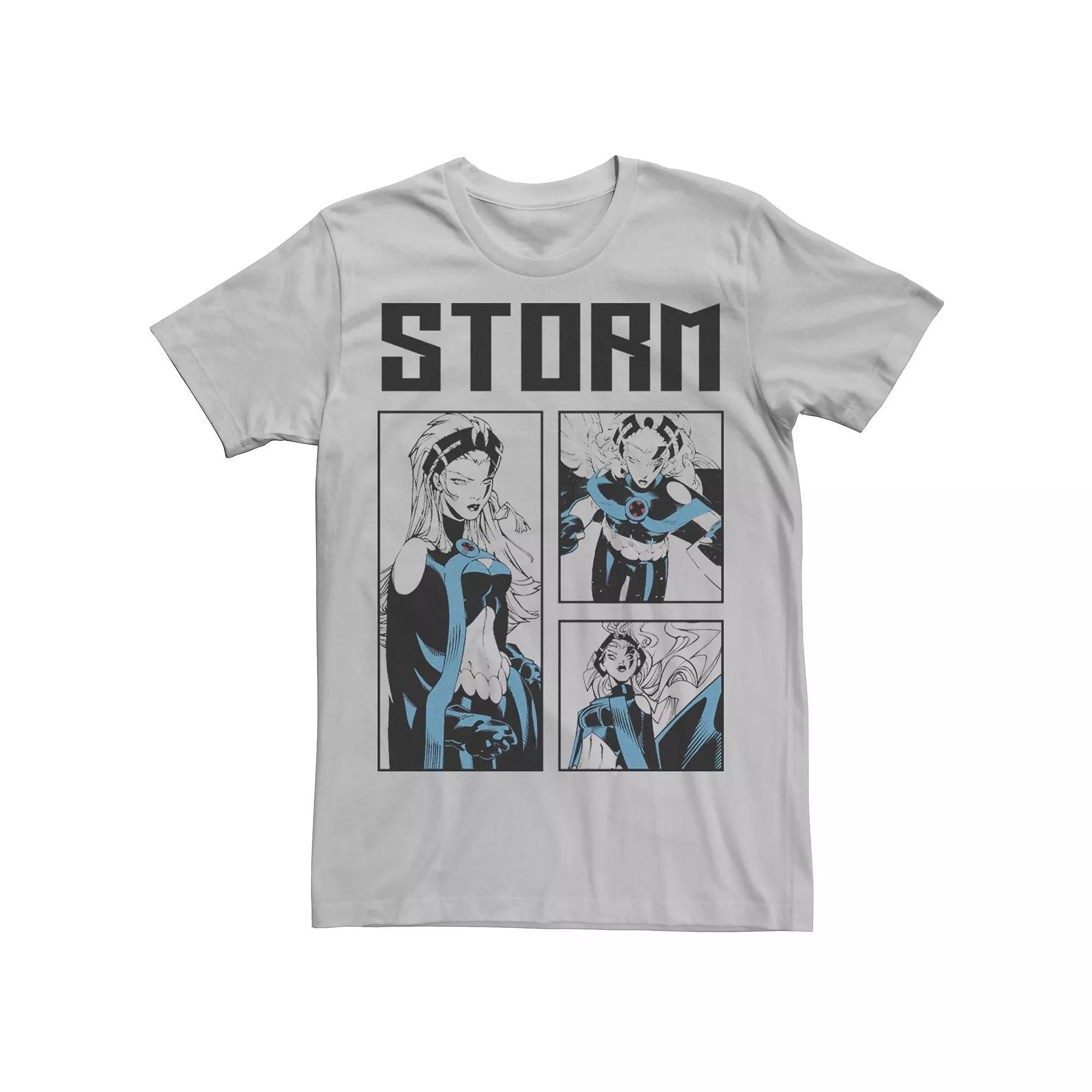 Men's Marvel X-Men Storm Vintage Portrait Panels Tee,  Product Image