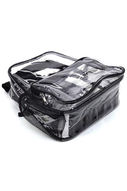 See Thru Clear Bag Backpack School Bag Product Image