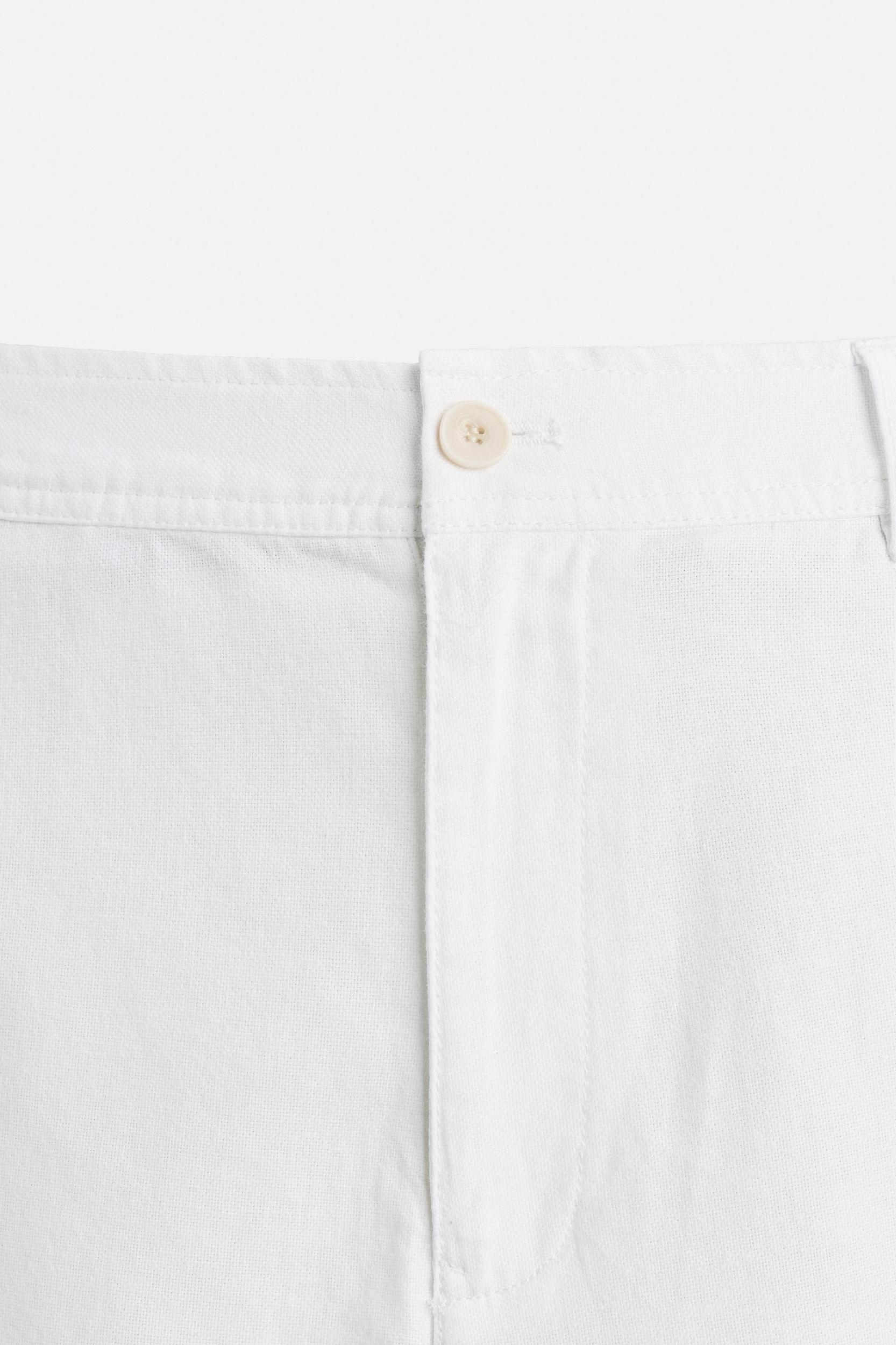 COTTON LINEN SHORTS Product Image