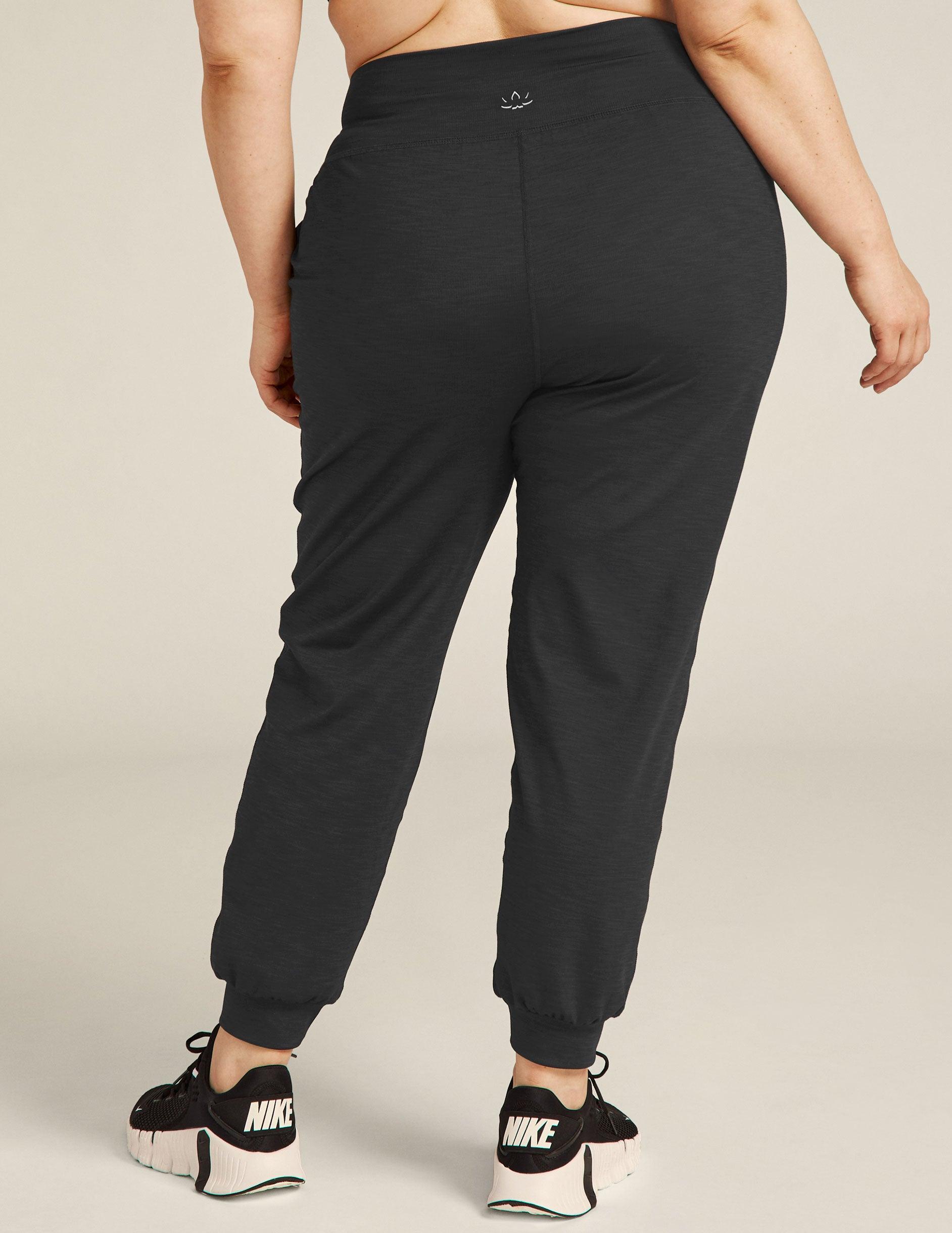 Heather Rib Midi Jogger Product Image