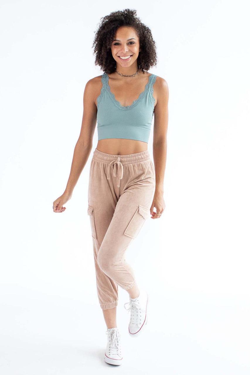 Lace Trim Seamless Cami Product Image