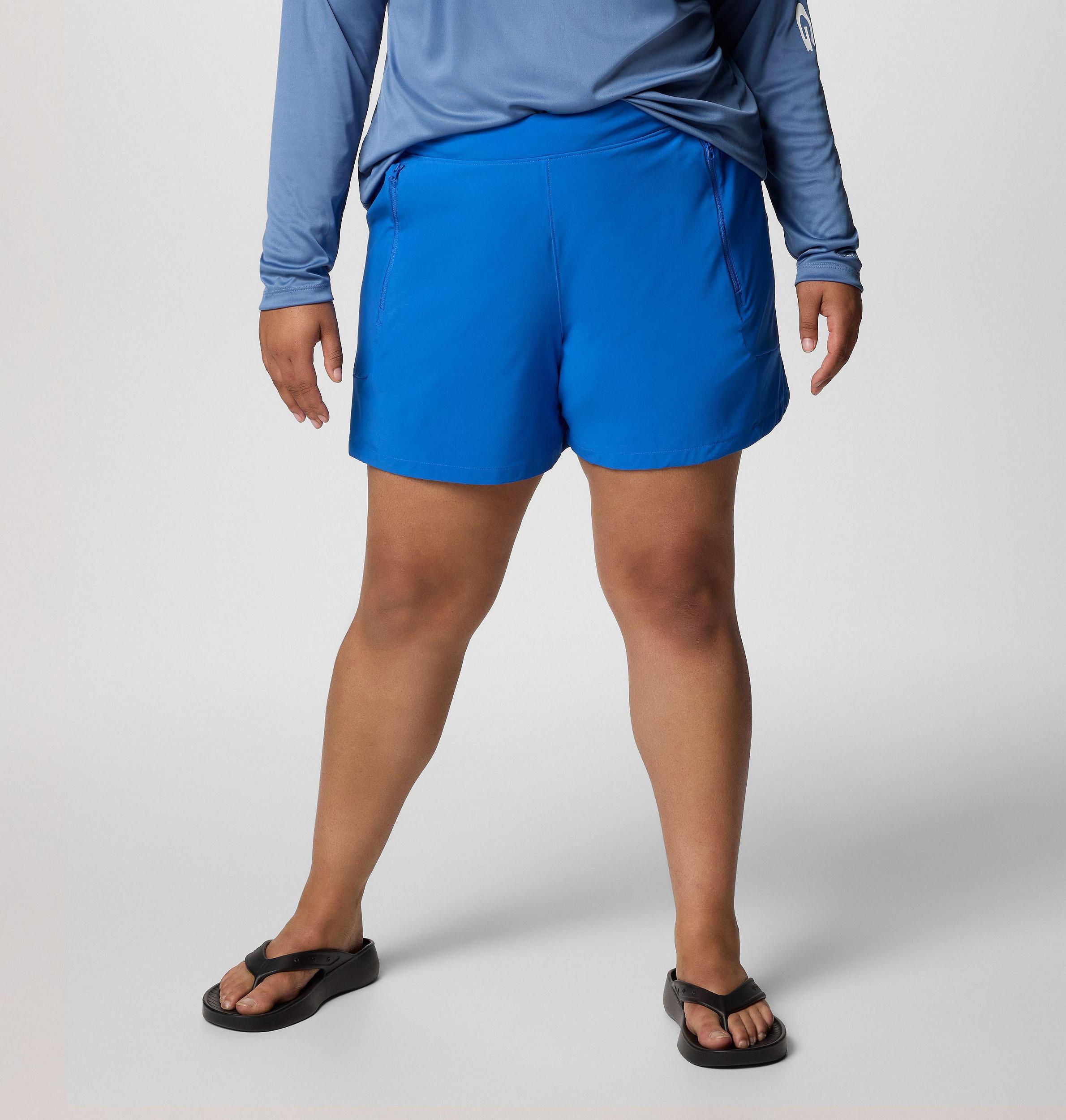 Columbia Womens PFG Tidal III Shorts - Plus Size- Product Image