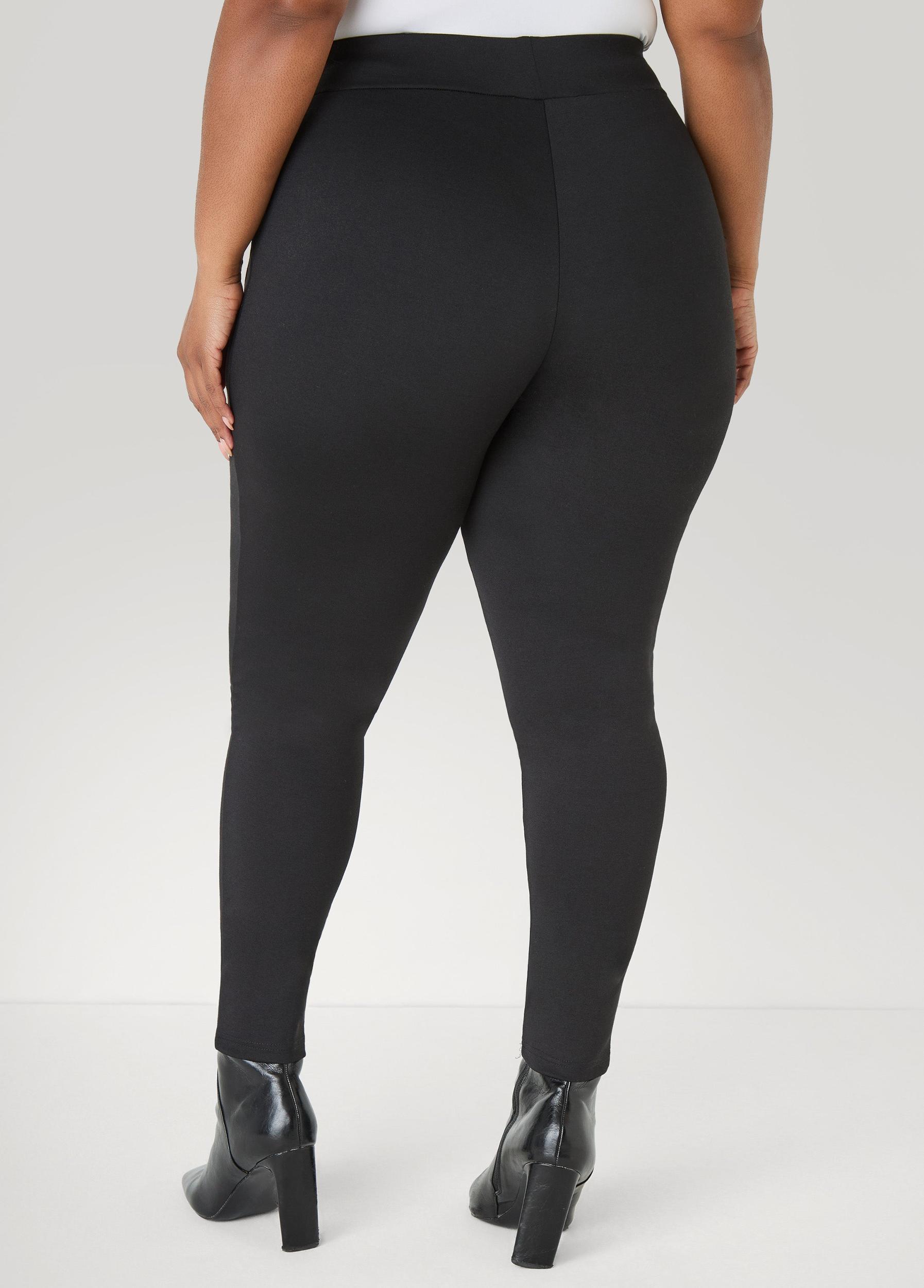Seam Detailed Ponte Leggings Product Image