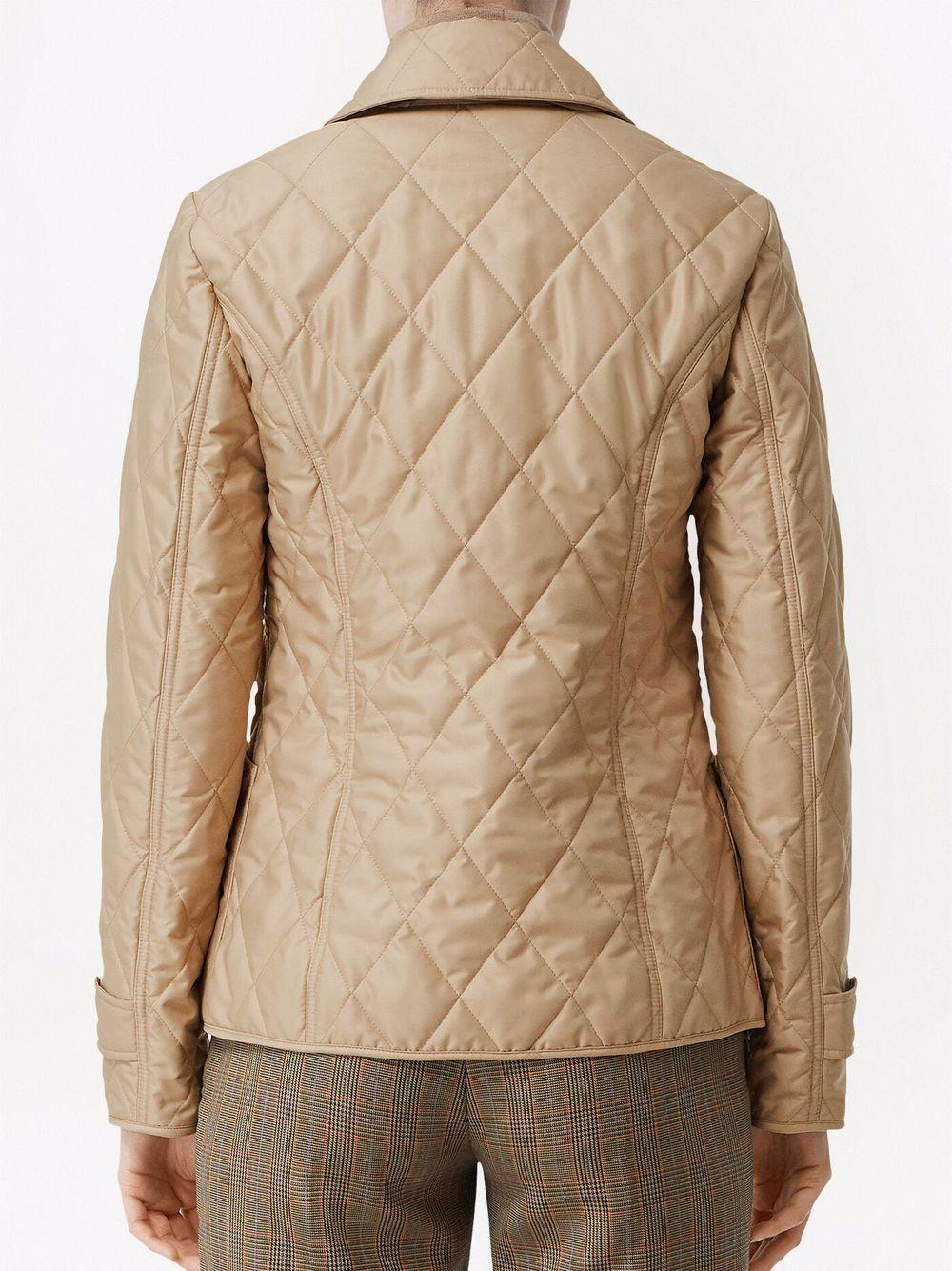diamond-quilted jacket Product Image