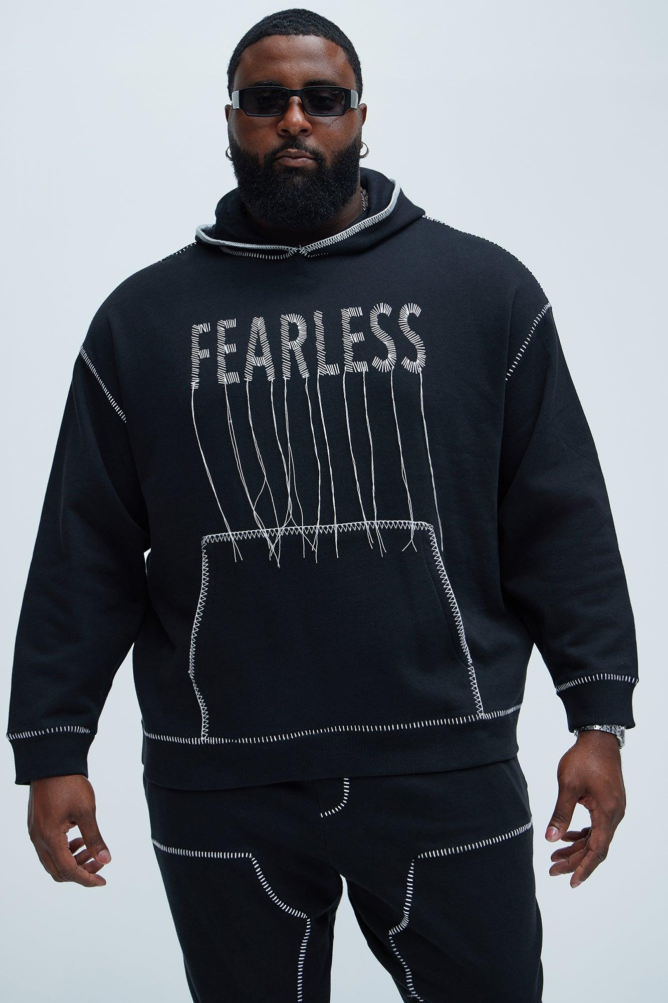 Tyson Stitch Hoodie - Black Product Image