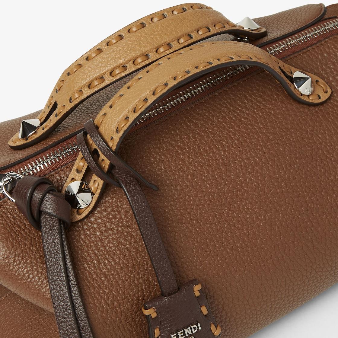 By The Way Selleria MediumMulticolor Selleria bag with 192 hand-sewn topstitches Product Image