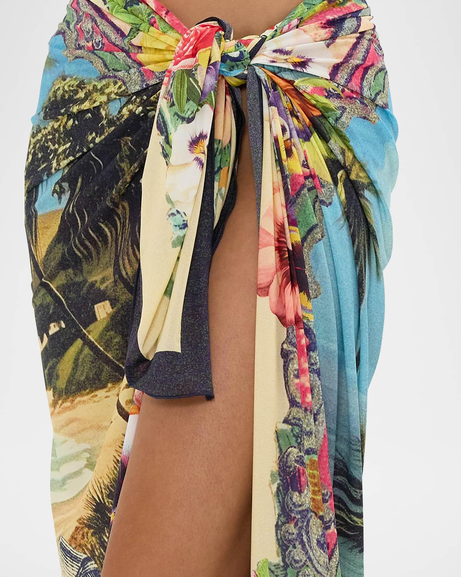 Bathing Bombshell Long Sarong Coverup Product Image