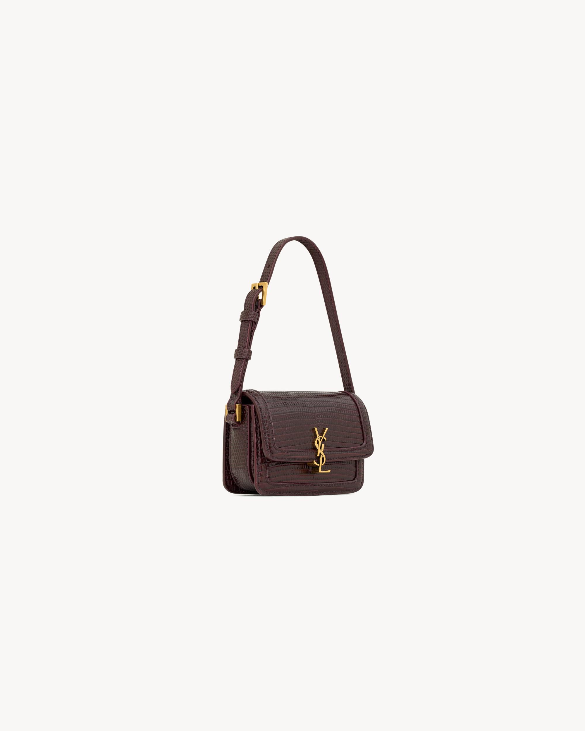 SOLFERINO micro bag in lizard Product Image