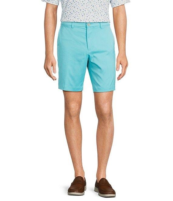 Roundtree & Yorke The Fairway 9#double; Flat Front Classic Fit Performance Shorts Product Image