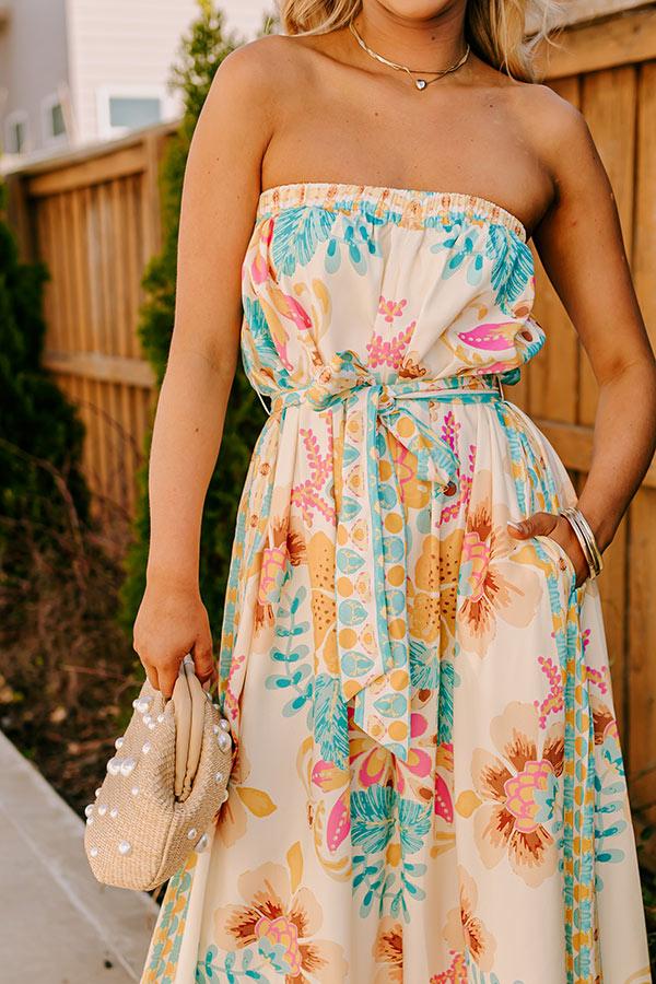 Tropical Retreat Wide Leg Jumpsuit Product Image