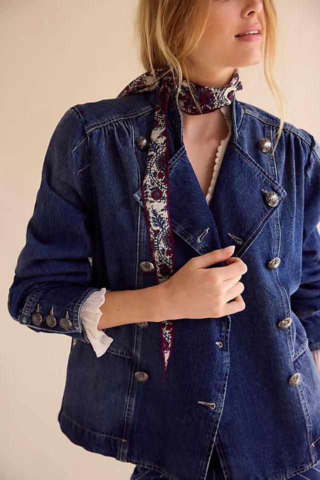 We The Free Imogene Denim Officer Jacket Product Image