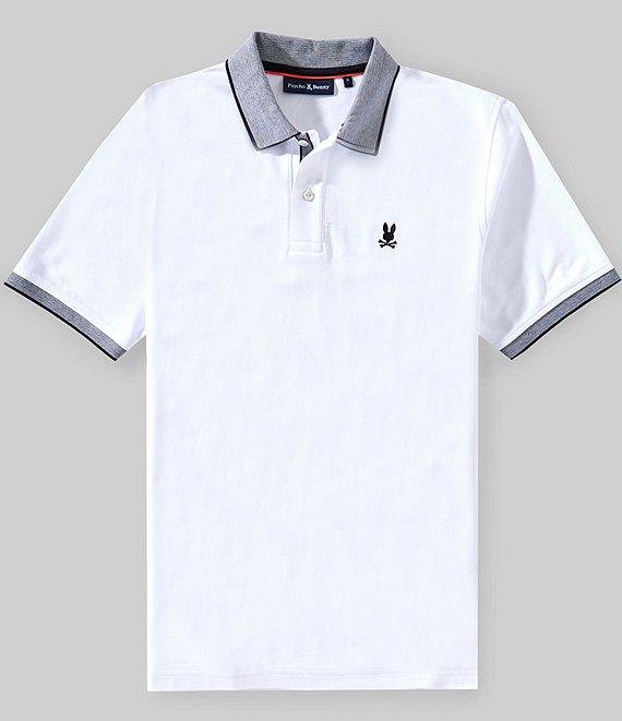 Psycho Bunny Jonas Pique Short Sleeve Polo Shirt Product Image