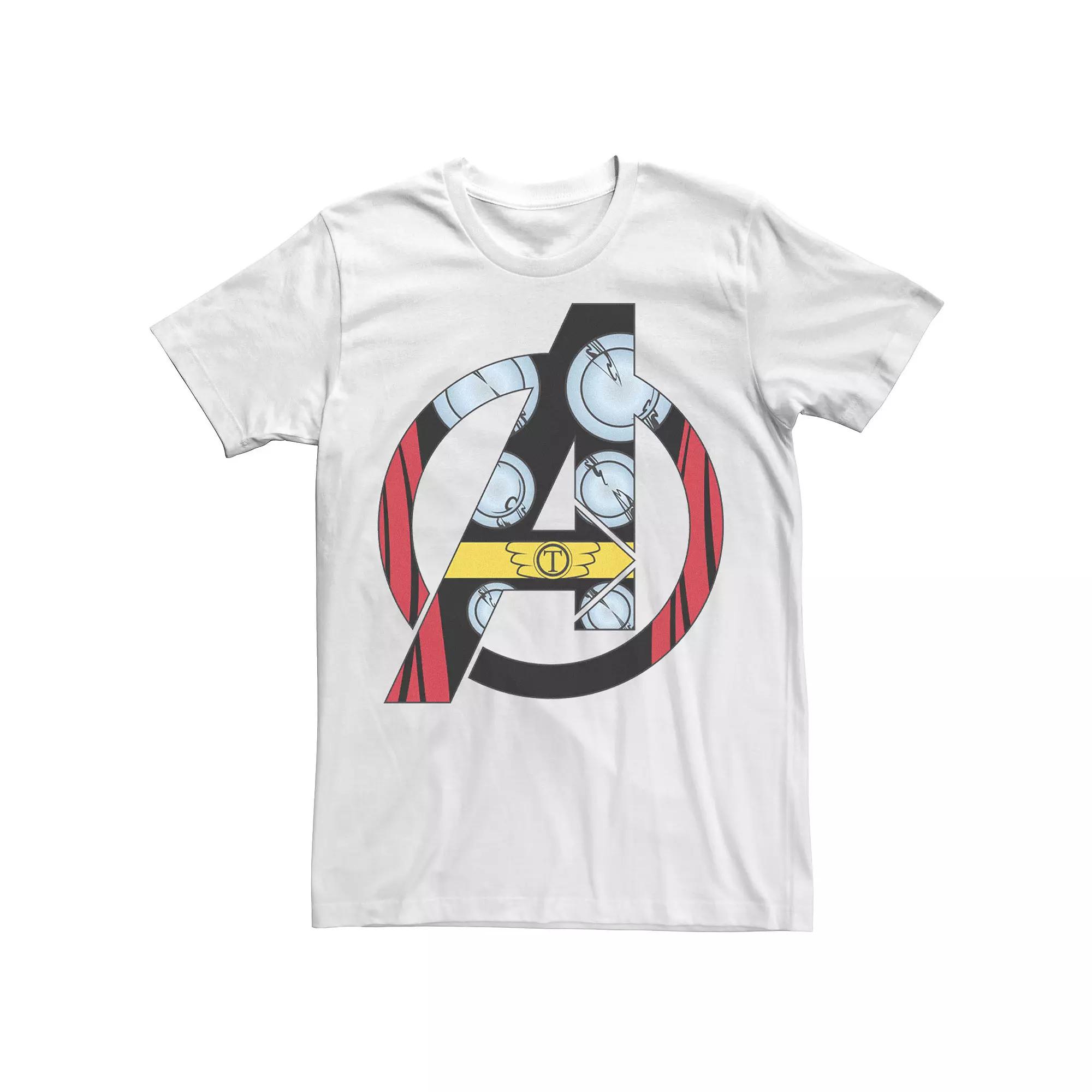 Men's Marvel Avengers Thor Costume Fill Logo Tee,  Product Image