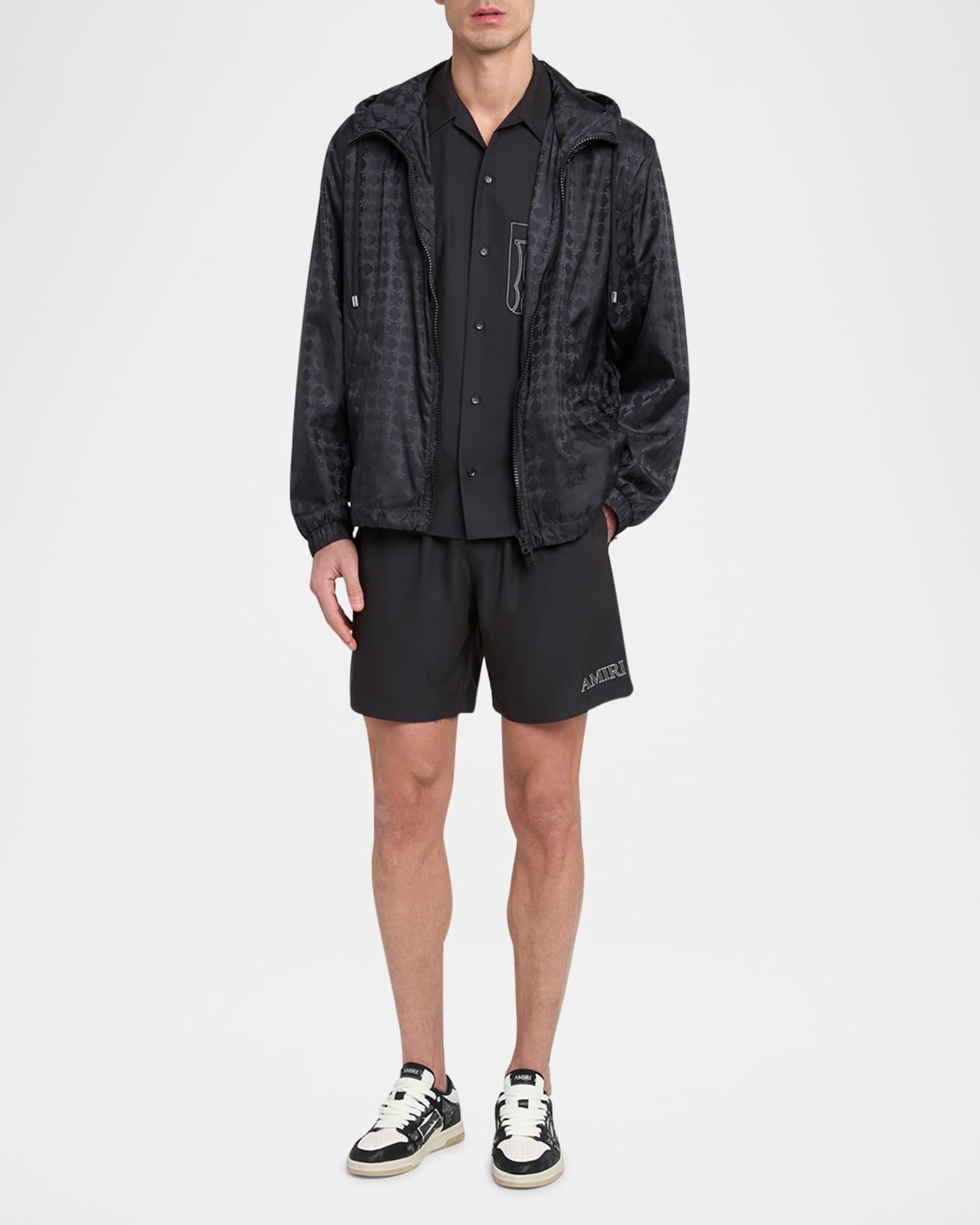 Men's Bandana Skel Top Leather Low-Top Sneakers Product Image