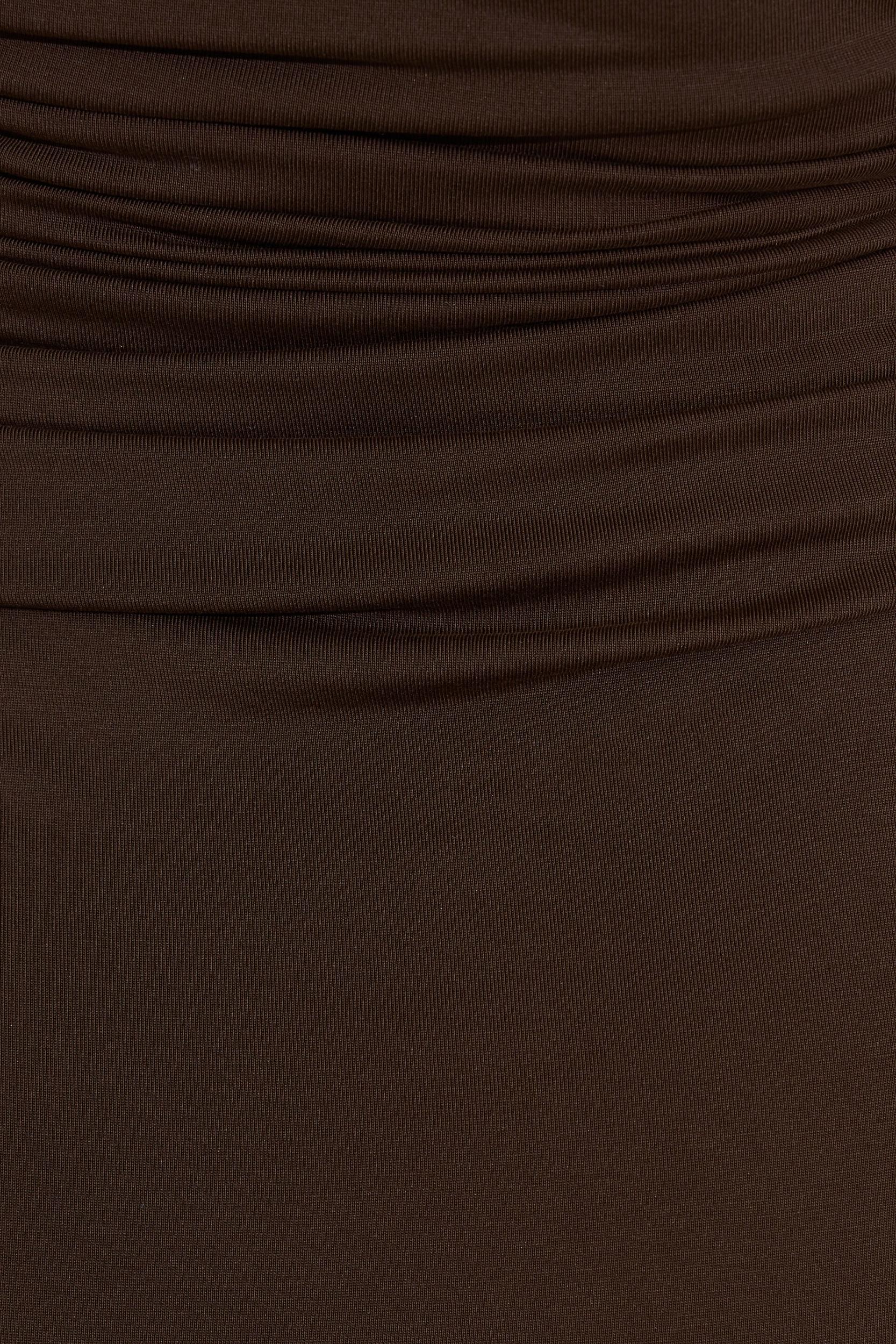 Ruched Tube Mini Dress Product Image