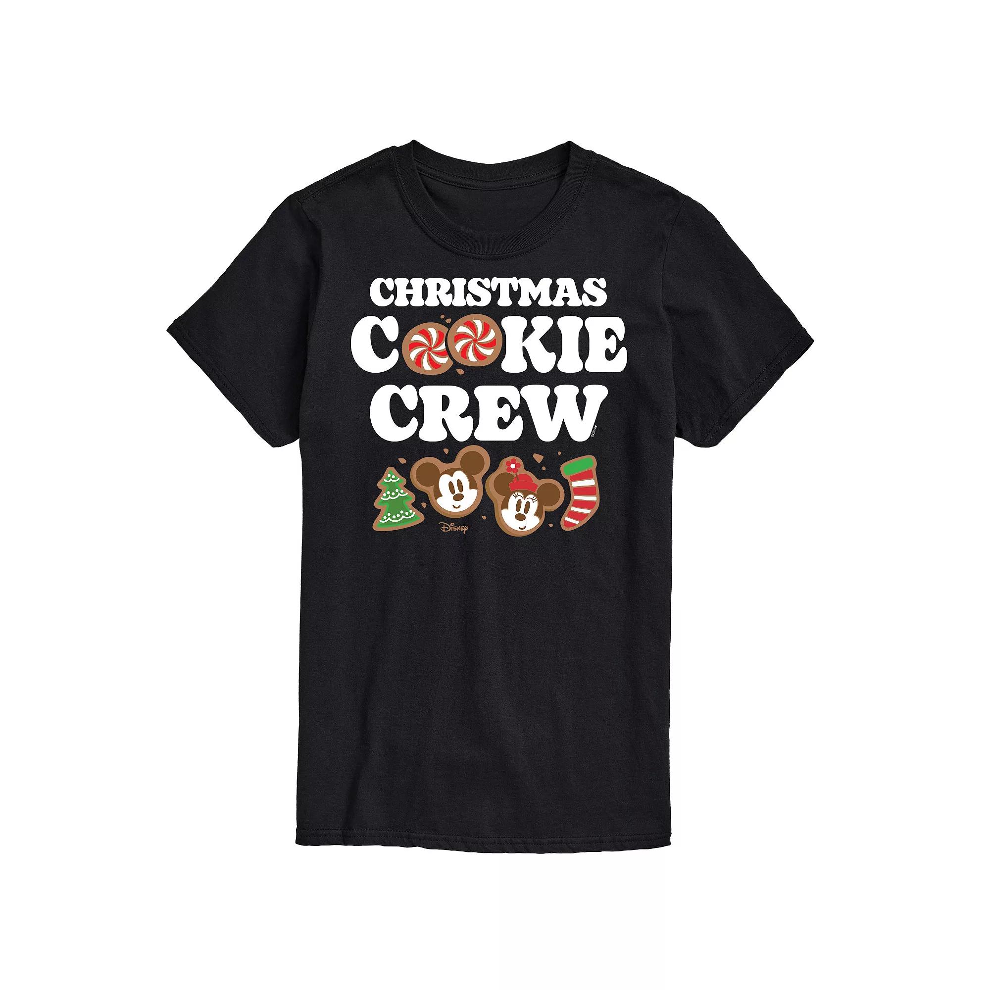 Disney's Big & Tall Christmas Cookie Crew Graphic Tee, Men's,  Product Image