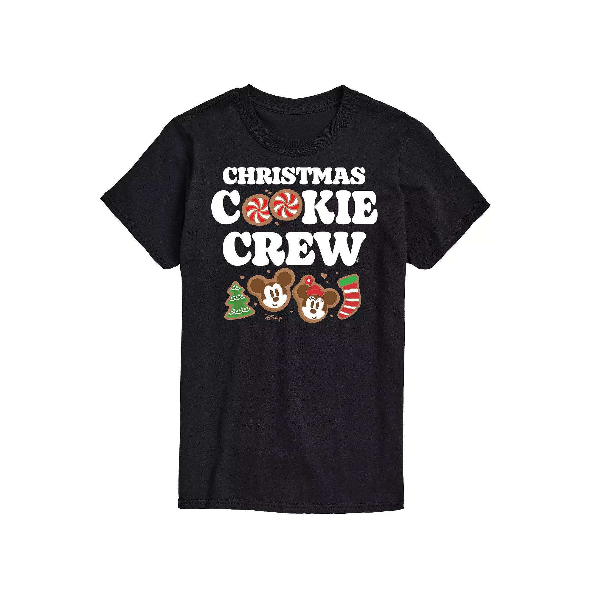 Disney's Big & Tall Christmas Cookie Crew Graphic Tee, Men's,  Product Image