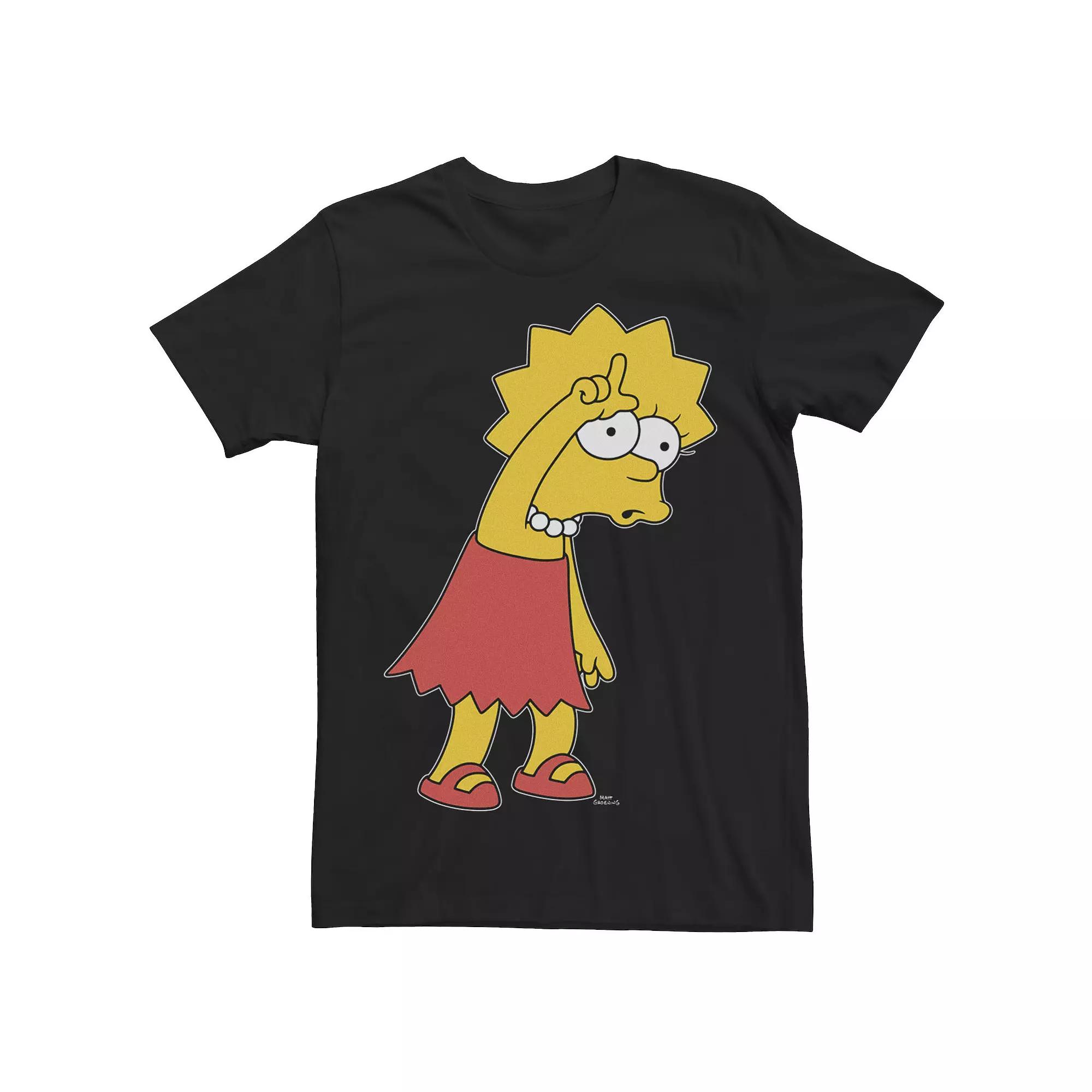 Men's The Simpsons Lisa Loser Tee,  Product Image