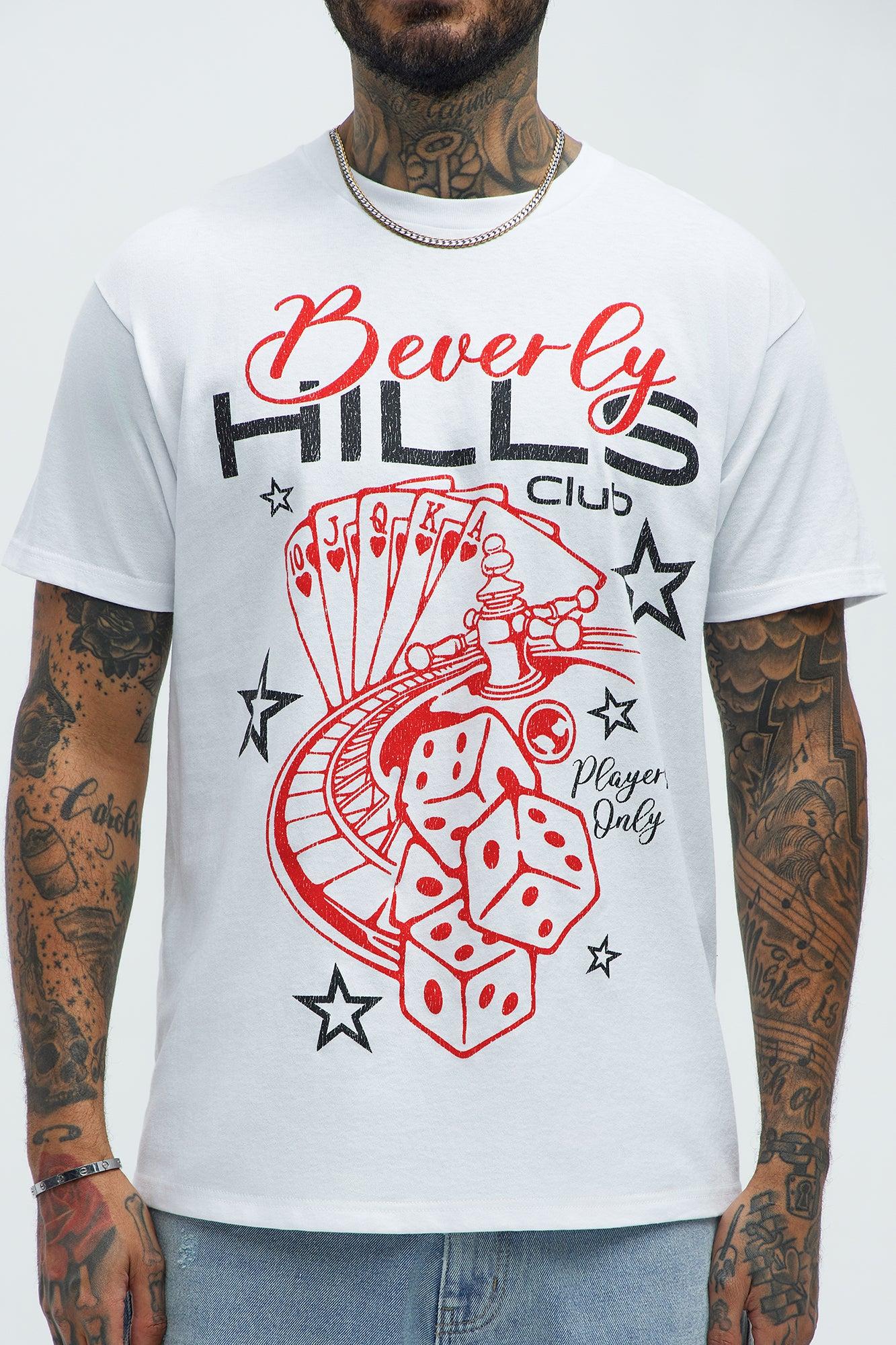 Beverly Hills Club Short Sleeve Tee - White Product Image