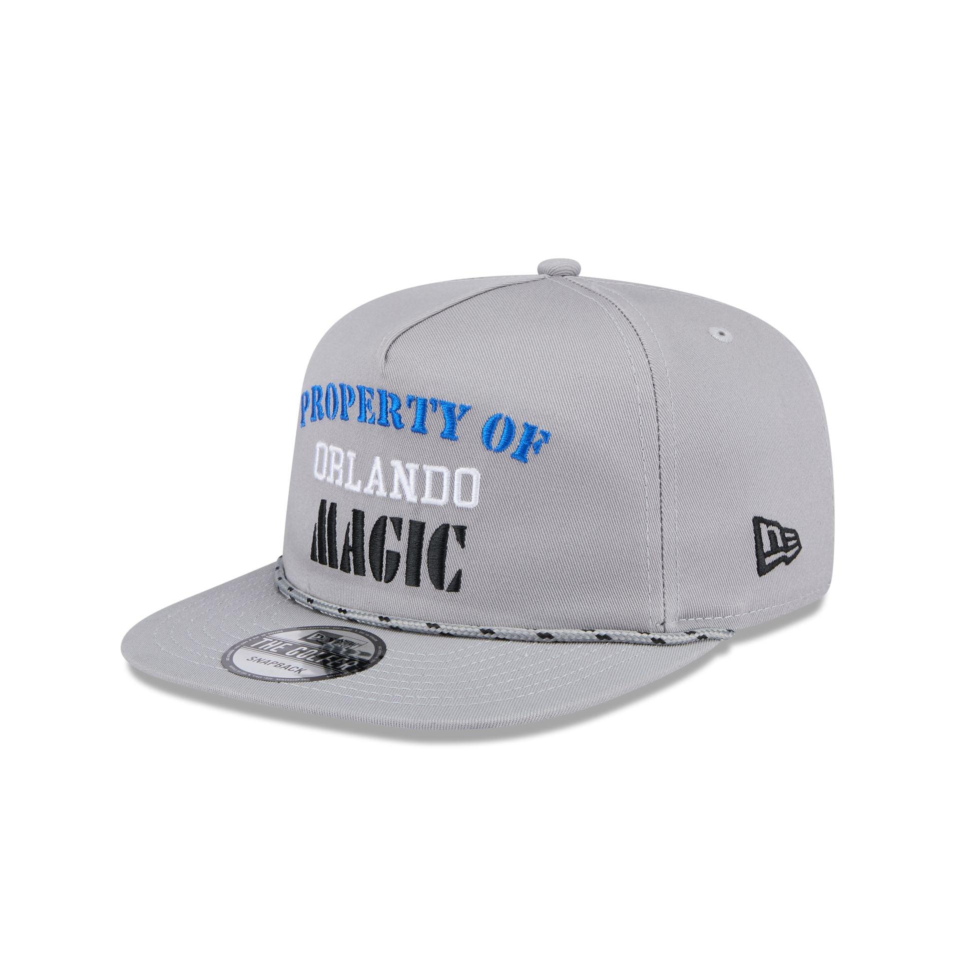 Orlando Magic Vintage Gray Rope Golfer Hat Male Product Image