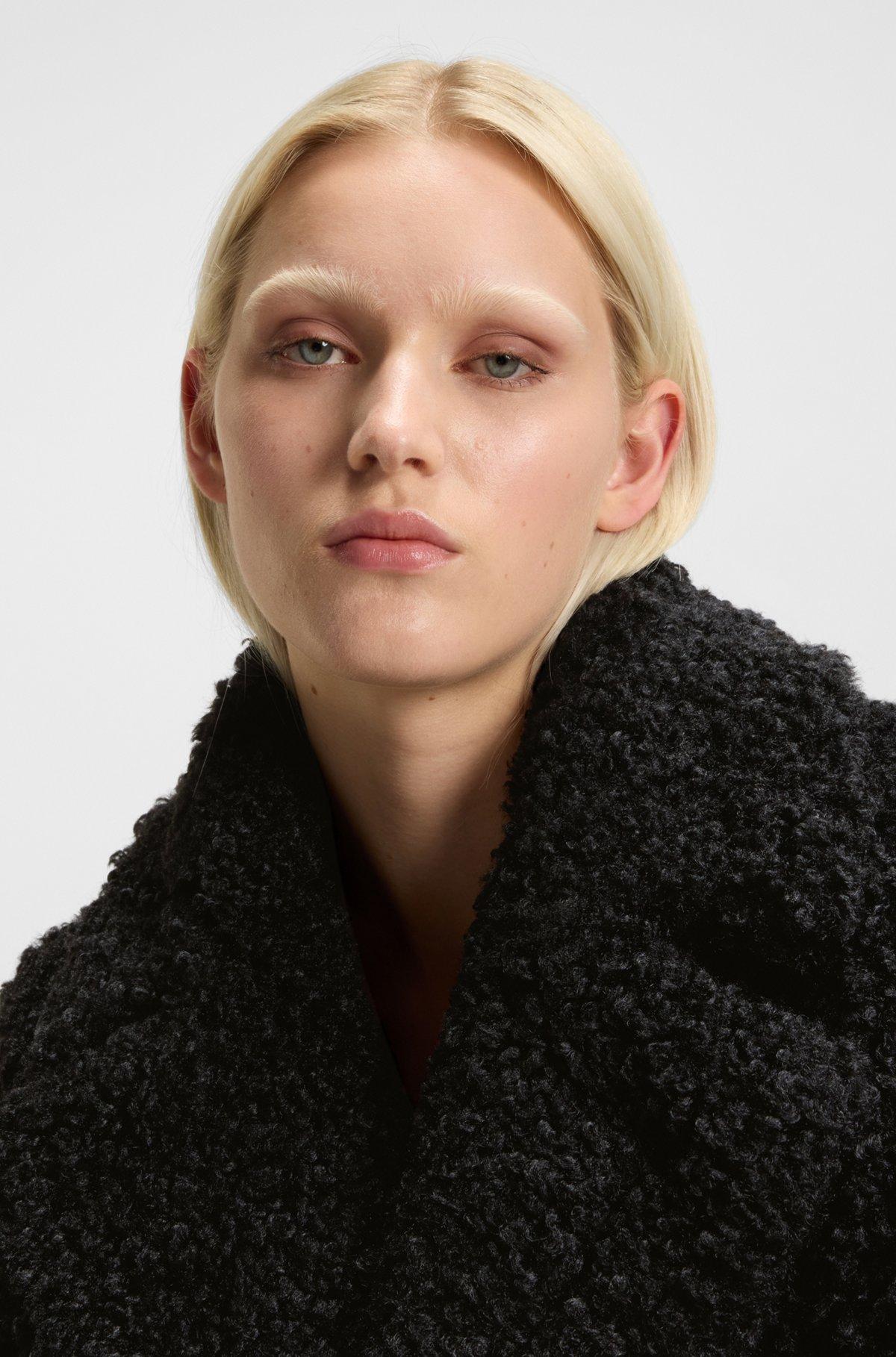 Faux-fur coat in an oversized fit Product Image