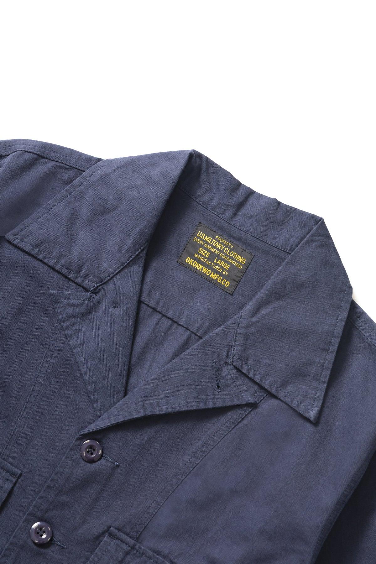 Okonkwo MFG - Cuban HBT Overshirt - Navy Product Image