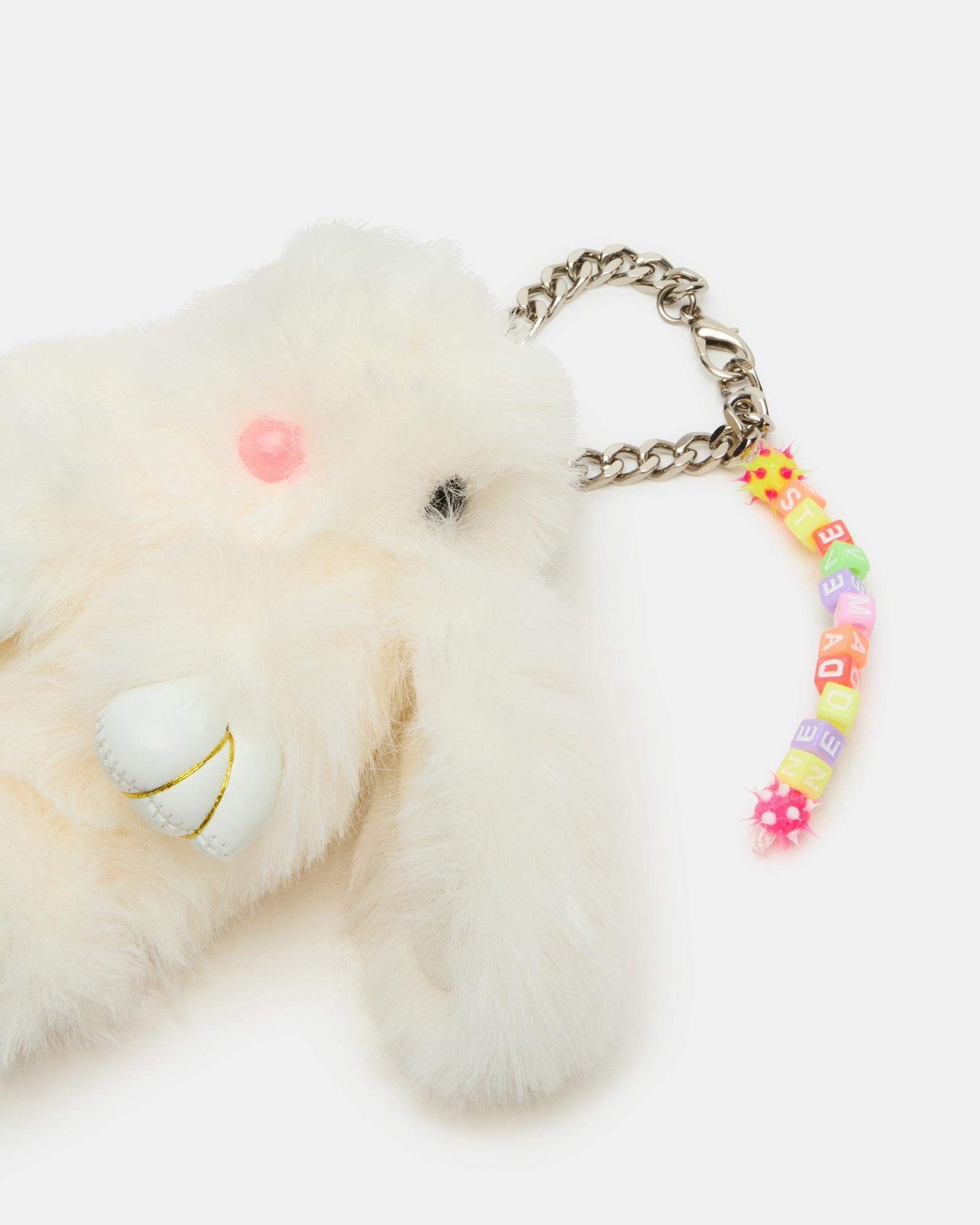BUNNY BAG CHARM WHITE Female Product Image