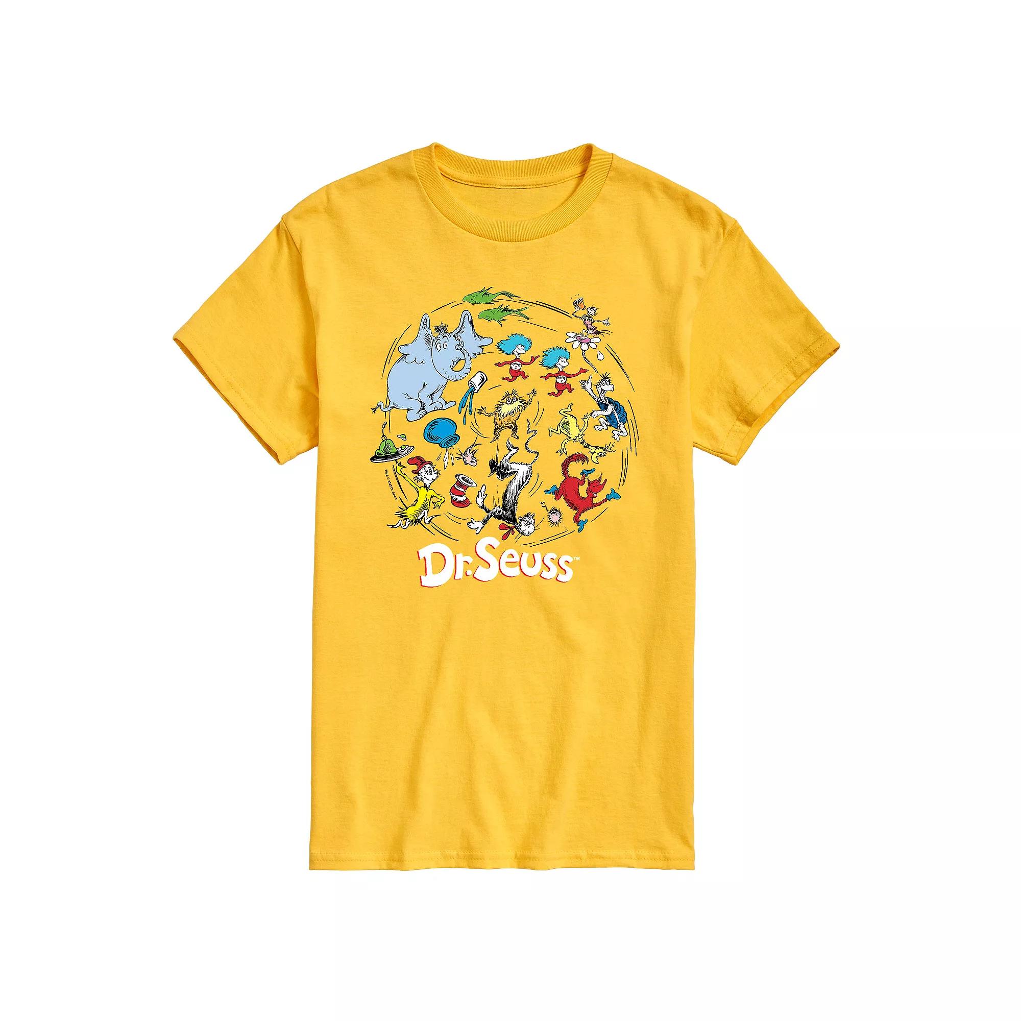 Men's Dr. Seuss Pattern Tee,  Product Image