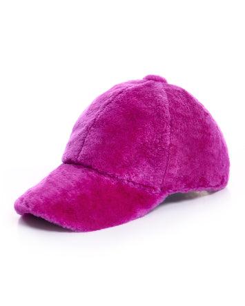 Shearling Baseball Hat Product Image