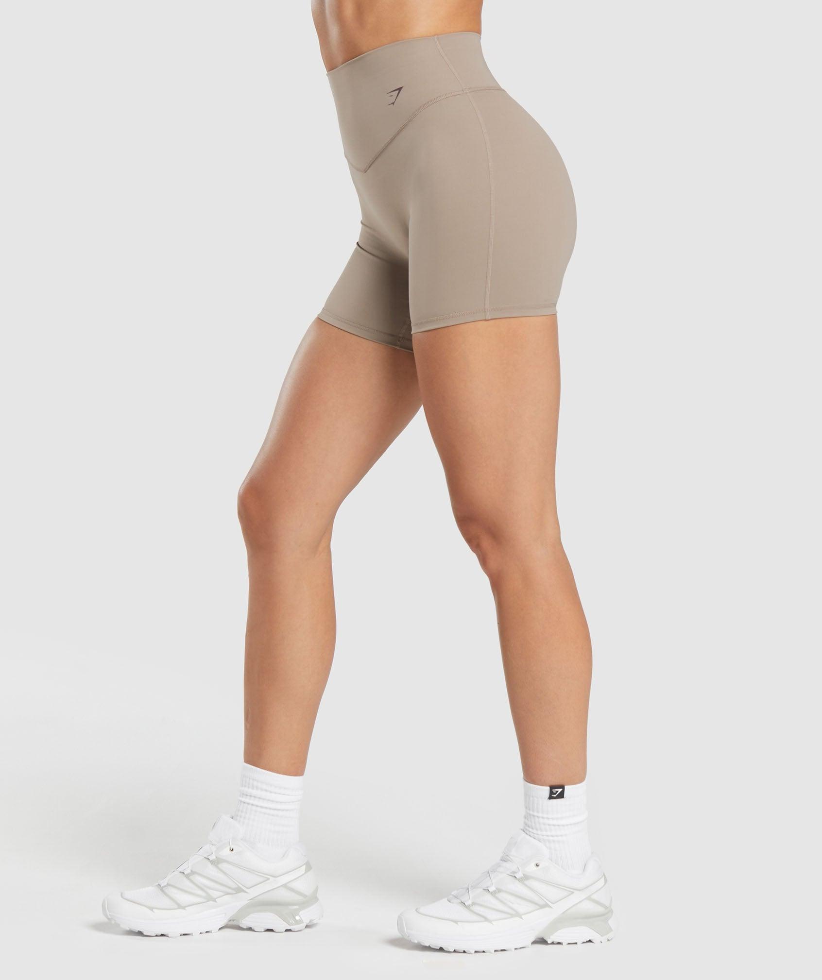 Gymshark Elevate Shorts - Lifestyle Brown Female Product Image