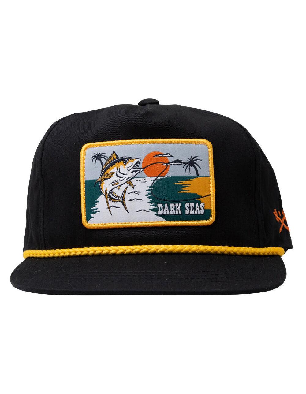 DARK SEAS Harbor Snapback Hat - BLACK Product Image