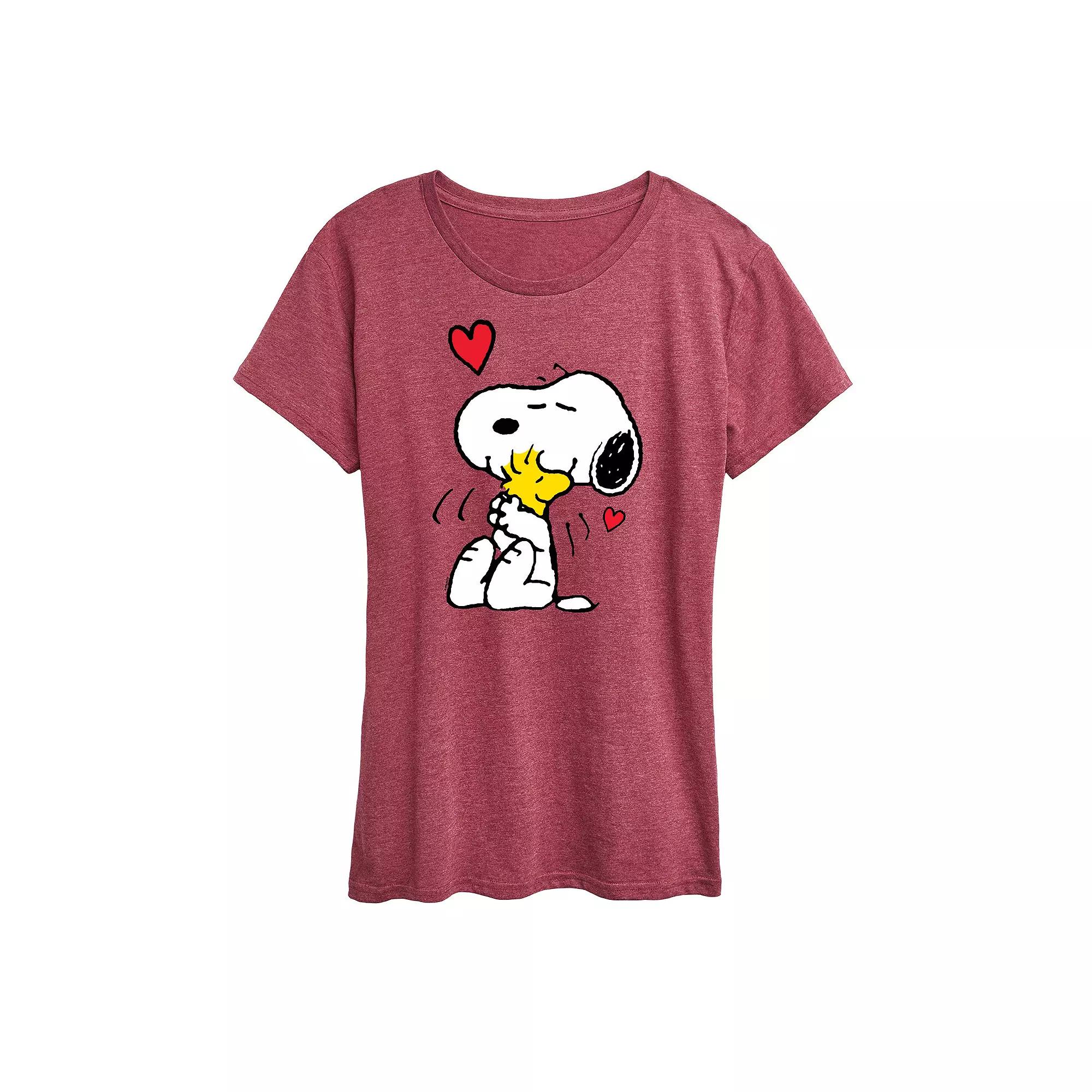 Women's Peanuts Lots Of Love Graphic Tee,  Product Image